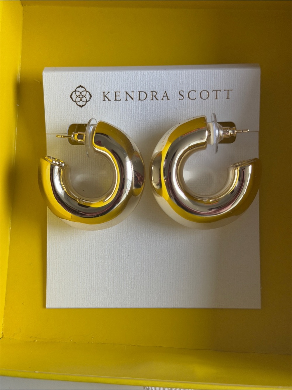 Kendra Scott Embry Gold Hoops
